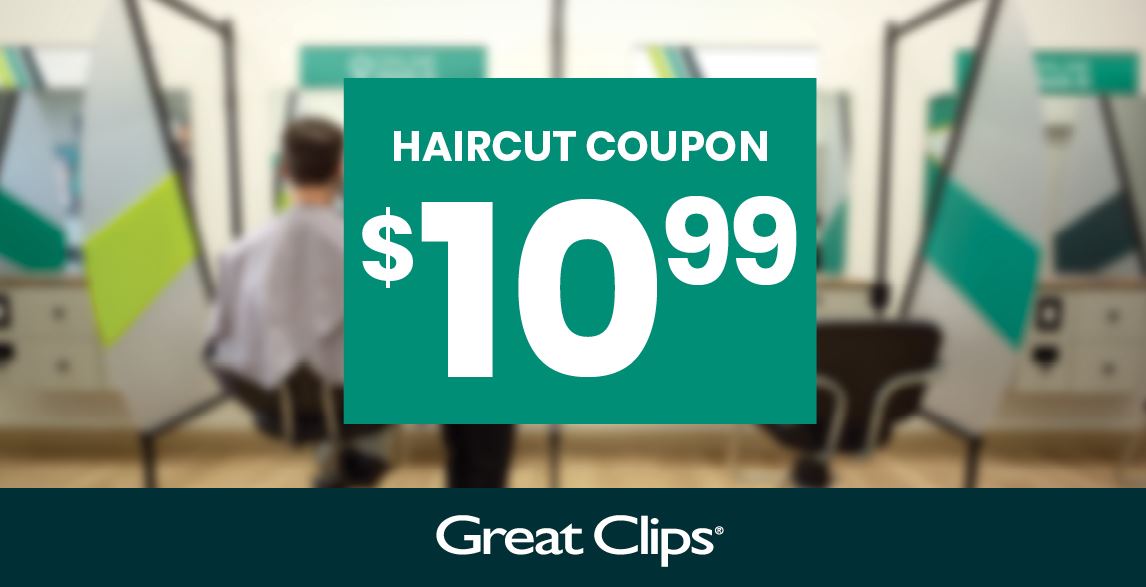 $10.99 Great Clips Coupon Code for Haircut