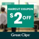 $2 Off Great Clips Coupon Code for Haircut
