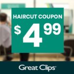 Haircut for $4.99 with a Great Clips Coupon