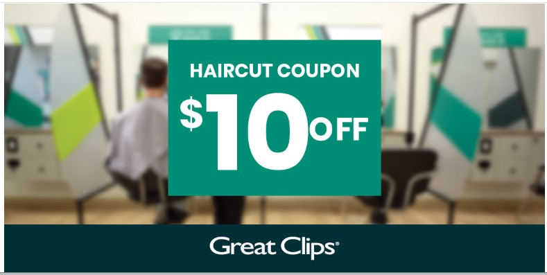 $10 Off Great Clips Coupon